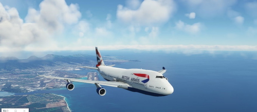 British Airways   FSX MSFS2020 747-400 livery
