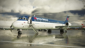 British Midland (G-BMAA) | Leonardo MD-82 "Maddog" | Into the Blue Simulations thumbnail 2