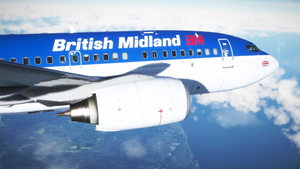 British Midland (G-OBMZ) | PMDG 737-600 | Into the Blue Simulations thumbnail 6