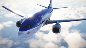 British Midland (G-OBMZ) | PMDG 737-600 | Into the Blue Simulations thumbnail 5