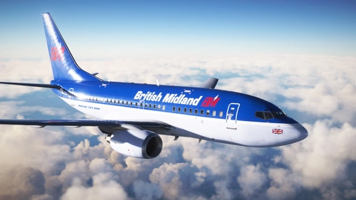 British Midland (G-OBMZ) | PMDG 737-600 | Into the Blue Simulations