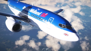 British Midland (G-OBMZ) | PMDG 737-600 | Into the Blue Simulations thumbnail 4