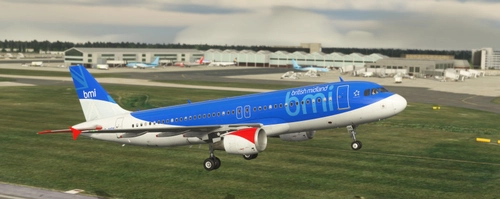 British Midland International G-MIDS | Fenix Simulations A320-200 | 8K