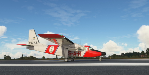 Britten-Norman BN-2 Islander 2-CIAS Channel Islands Air Search