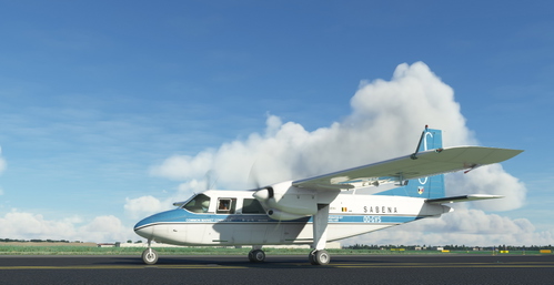 Britten-Norman BN-2 Islander OO-GVS SABENA
