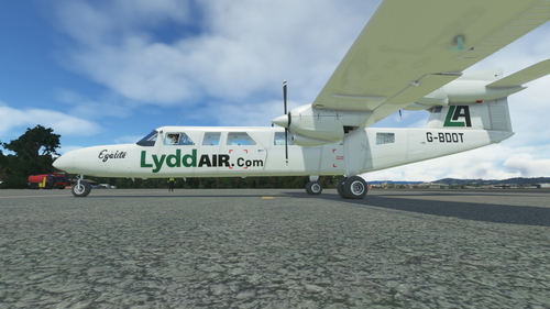 Britten-Norman BN-2A Mk.III-2 Trislander LYDDAIR· Reg: G-BDOT repaint request
