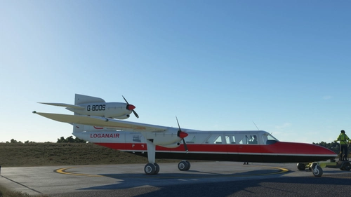 Britten-Norman BN-2A Mk.III-2 Trislander Loganair G-BDOS
