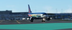 Brussels airlines OO-SND "Smurfs"  thumbnail 2
