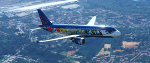 Brussels airlines OO-SND "Smurfs"  thumbnail 3