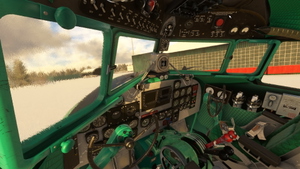 Buffalo Airways C-GWIR DC-3 With included cockpit textures and airspeed knots gauge GPS/Classic thumbnail 6