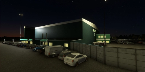 Buffalo Hangar replacement for payware project max CYZF 