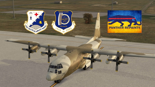C-130 Captain Exterior 435th Tactical Airlift Wing