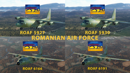 C-130 Captain Exterior Romanian Air Force