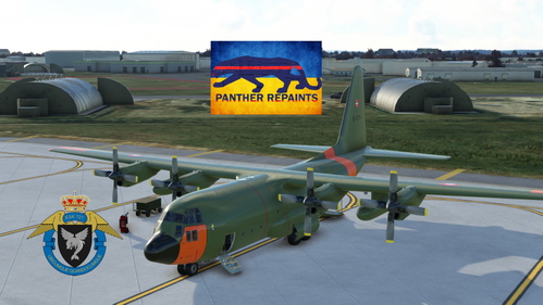 C-130 Captain Exterior Royal Danish Air Force-B-679