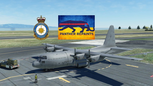 C-130 Captain Exterior Royal New Zealand Air Force 40 SQN