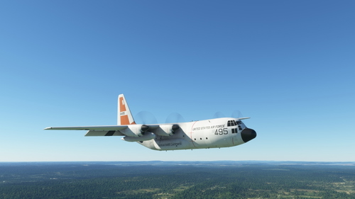 C-130 for the Wing Commander of the Little Rock AB