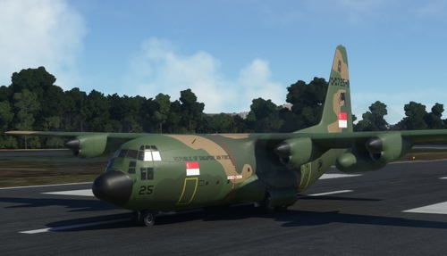 C-130 Singapore Air Force 122 SQN "725" RSAF KC-130B