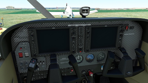 C172 Carbon - Wood Panels for MSFS2020
