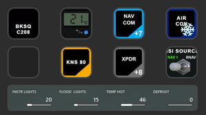 C208 SteamGauge (BKSQ)  AAO Scripts & StreamDeck XL & PLUS Profile thumbnail 6