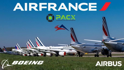 CABIN LAYOUT PACK - AIR FRANCE - ALL AIRCRAFTS - PACX