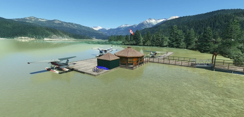 CAE5 Whistler/Green Lake Water Aerodrome Seaplane Base Canada