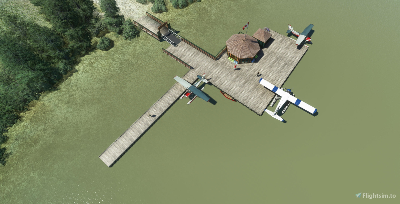 CAE5 Whistler/Green Lake Water Aerodrome Seaplane Base Canada for