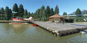 CAE5 Whistler/Green Lake Water Aerodrome Seaplane Base Canada thumbnail 5