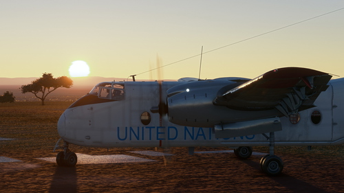 CAF (United Nations) I 5326 I DHC-4 Caribou I 8k