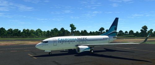 California Pacific B737-700BW N709CA & N710CA