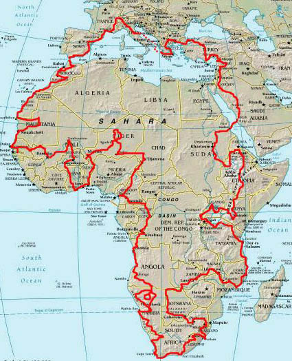 Camel Trophy Africa Tour