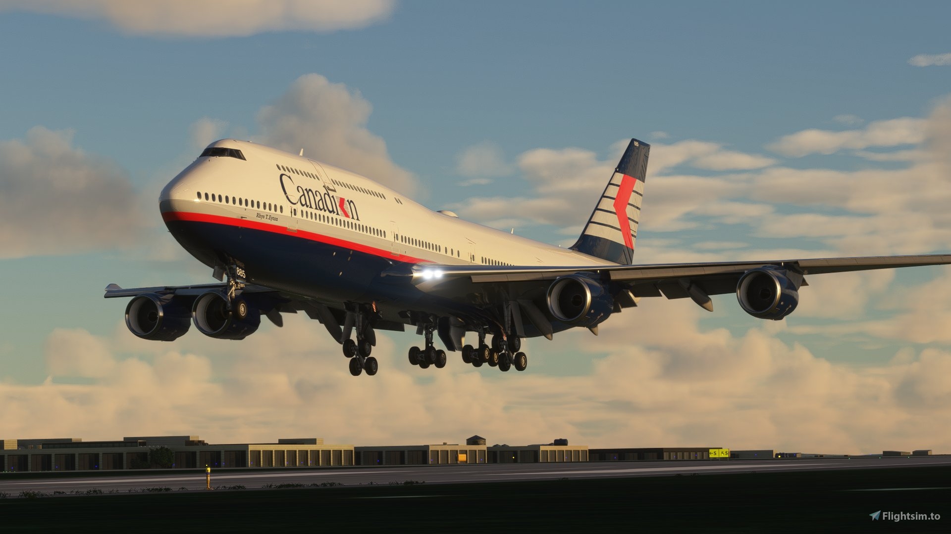 Canadian Airlines 747-8 for Microsoft Flight Simulator | MSFS