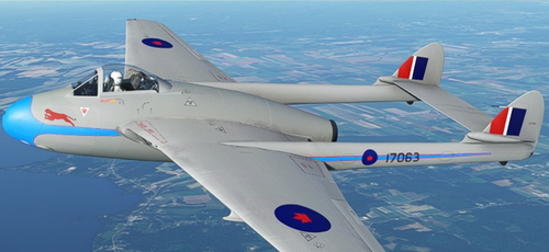 Canadian Livery pack for the Swissmilsim Vampire