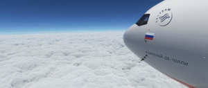 CapSim Boeing 777-300ER Aeroflot | RA-73138 with custom cabin thumbnail 3