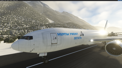 ! НЕРПЫ УМЕЮТ ЛЕТАТЬ ! Captain sim Boeing 777F ! NERPS CAN FLY !