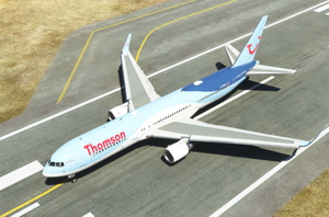 Captainsim 767-304ER Thomson Airways G-OBYE  thumbnail 3