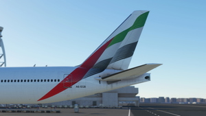 CS B777-300ER Emirates 'Year of the Fiftieth' New Tail thumbnail 2