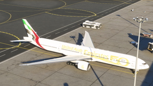 CS B777-300ER Emirates 'Year of the Fiftieth' New Tail thumbnail 4