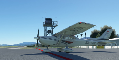 Carenado Cessna 182T | Registration HB-TDR | Air Fribourg 