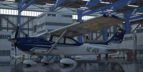 Carenado Cessna 182T HC-BQK