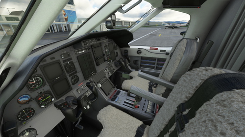 Carenado Pilatus PC-12 - Grey Interior