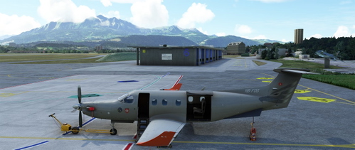 Carenado Pilatus PC-12 "HB-FOG" ArmaSuisse