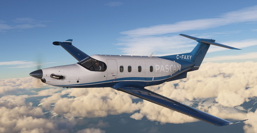 [Carenado] Pilatus PC-12 PASCAN Aviation