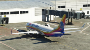  Caribbean Airlines "Air Jamaica" PMDG 737-800 (9Y-JMD) thumbnail 3