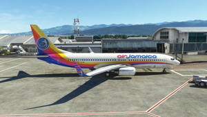  Caribbean Airlines "Air Jamaica" PMDG 737-800 (9Y-JMD) thumbnail 6