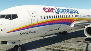  Caribbean Airlines "Air Jamaica" PMDG 737-800 (9Y-JMD) thumbnail 4