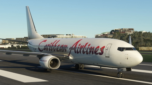 Caribbean Airlines PMDG 737-800 "White Tail" (9Y-JMF)