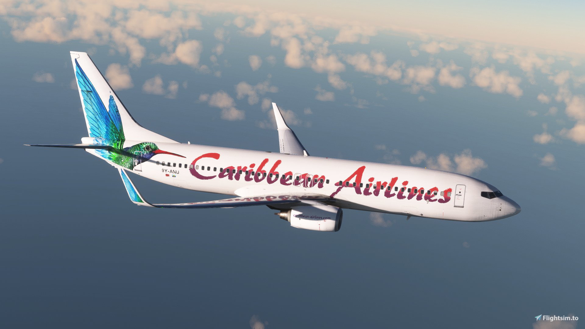 Caribbean Airlines PMDG 737-800 (9Y-ANU) - Image 1