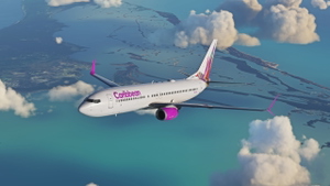 Caribbean (New Colors) (SSW) - PMDG 737-800 thumbnail 2