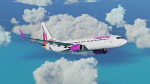 Caribbean (New Colors) (SSW) - PMDG 737-800 thumbnail 1
