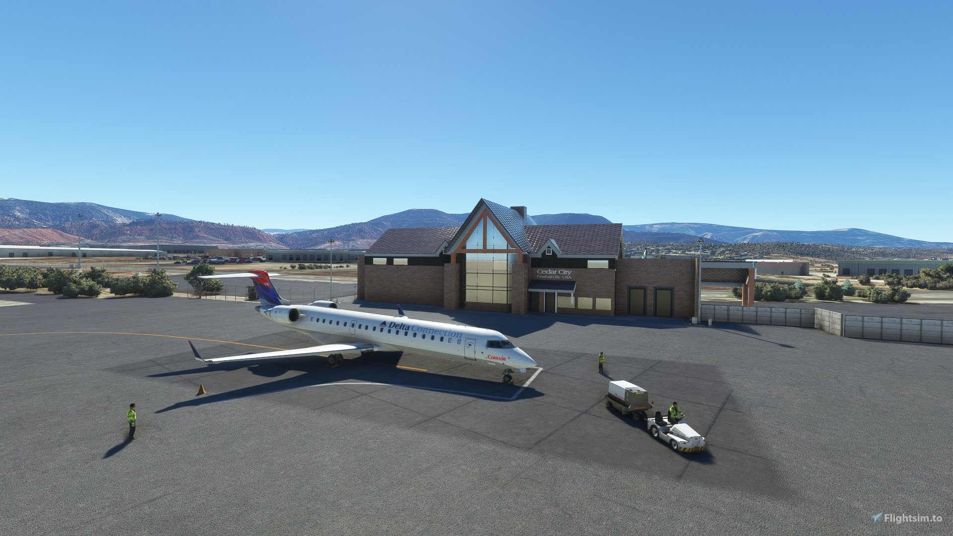 airlines in cedar city airport